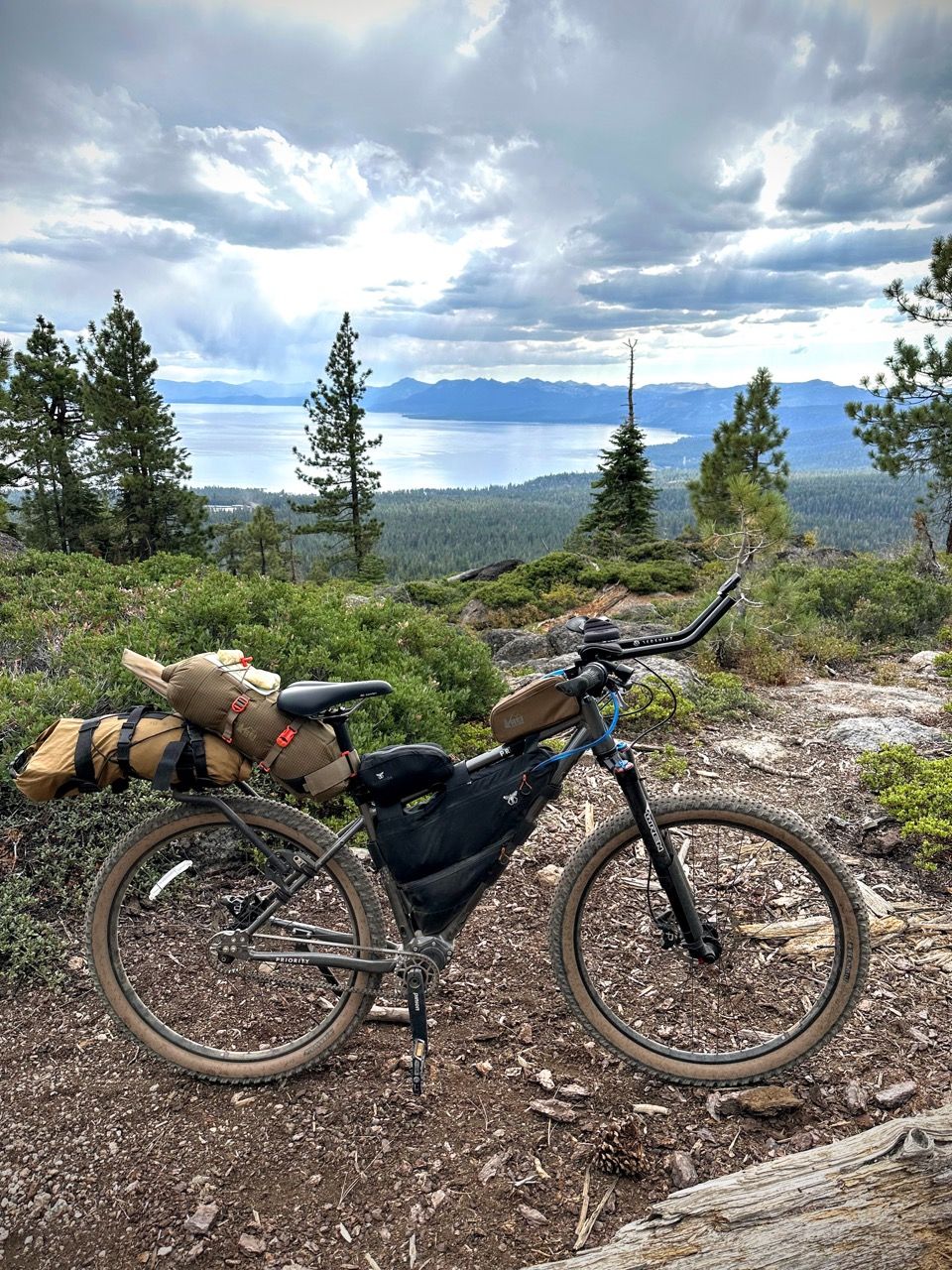 How to bikepack the Tahoe Rim Trail in 3 days